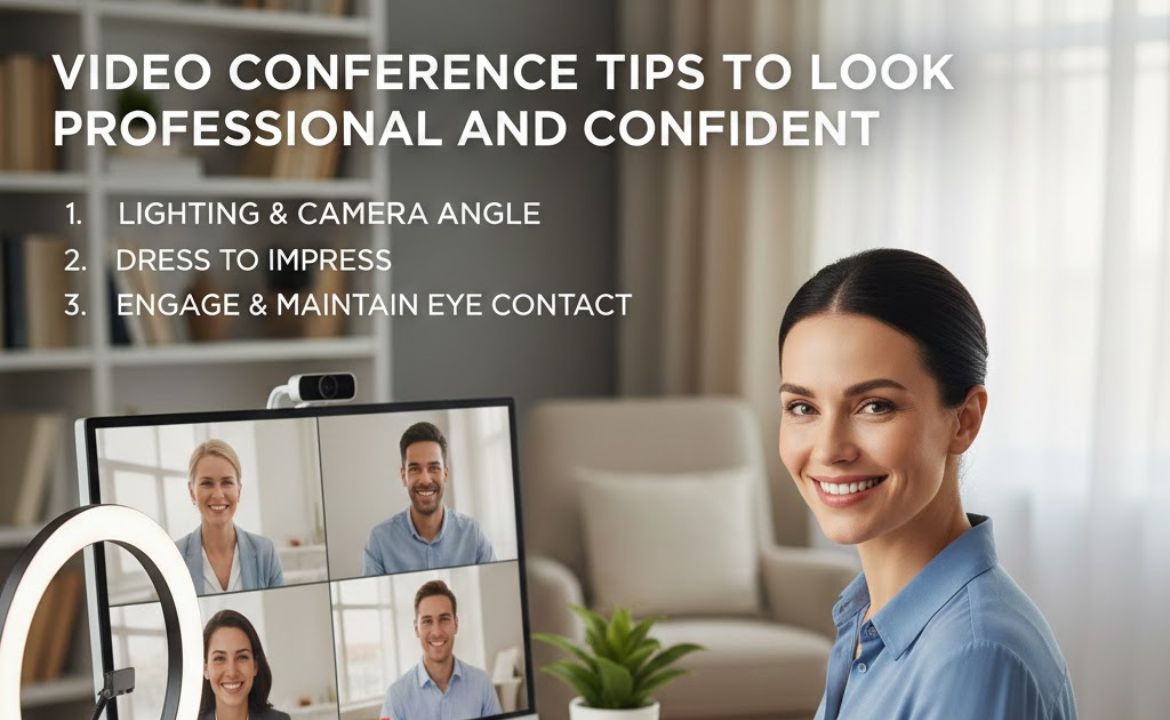 Video Conference Tips to Look Professional and Confident